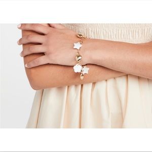 Lele Sadoughi charm bracelet